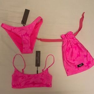 Triangl Bikini, mica-pitaya floral